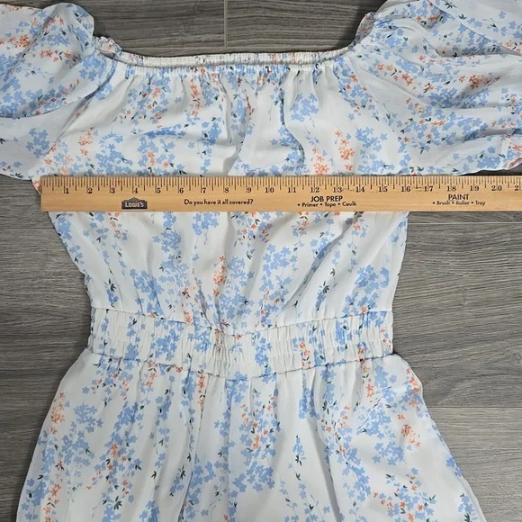 Woman Boho Romper Size Med - Picture 4 of 6